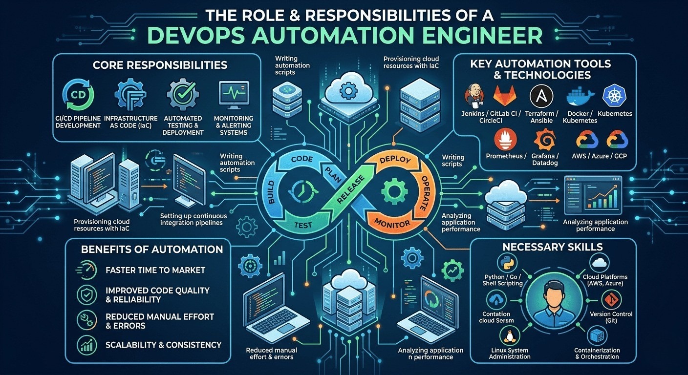 DevOps Automation Engineer- Meaning, Skills, Salary & Complete Roadmap-2026 Guide