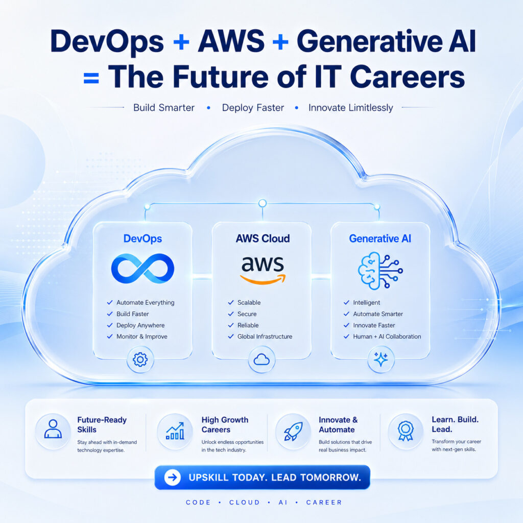 Top skills employers are hiring for including AWS Cloud, DevOps Automation and Generative AI