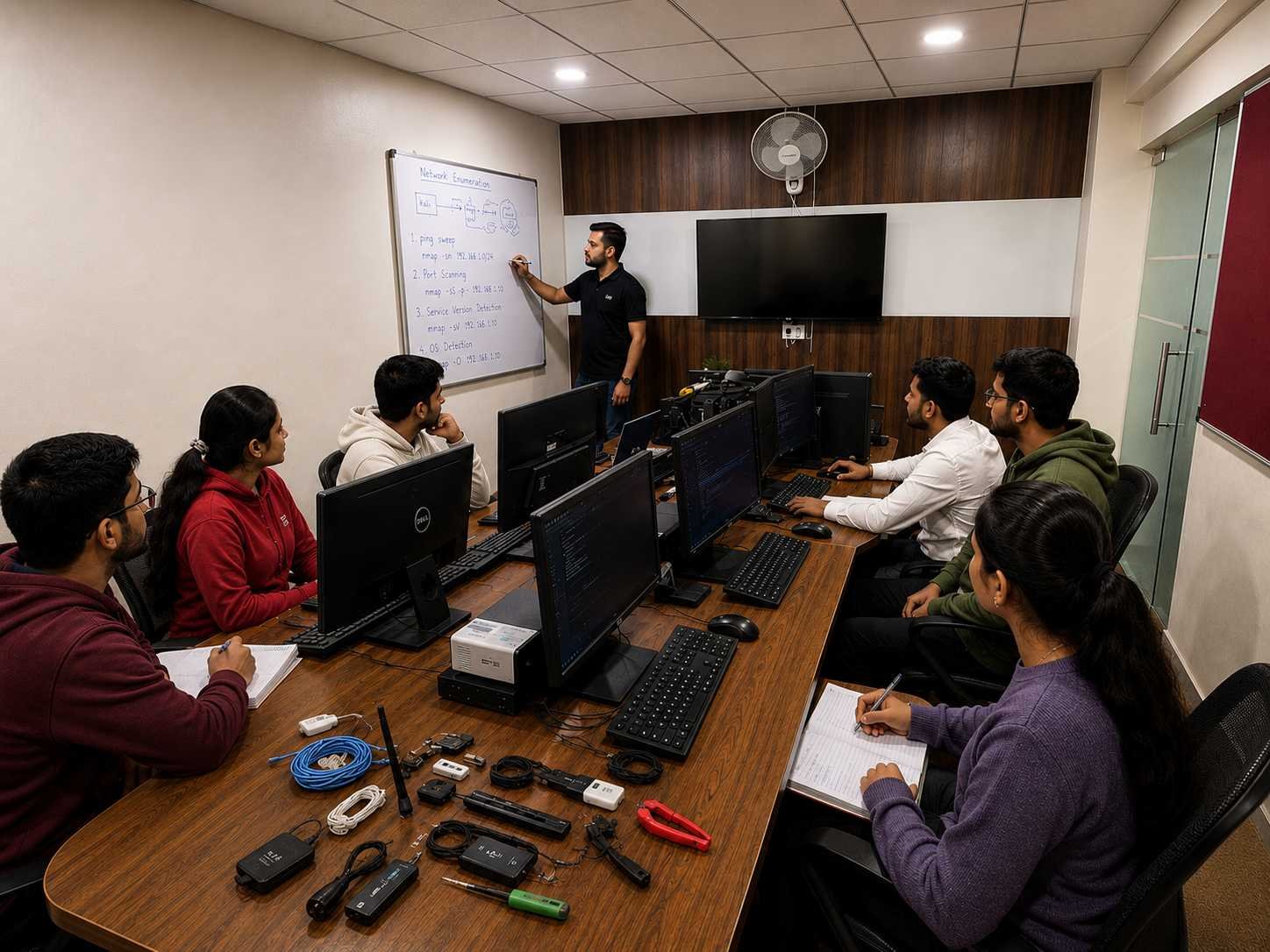 Hands-on lab practice at BinaryBrains, Shivajinagar, Pune
