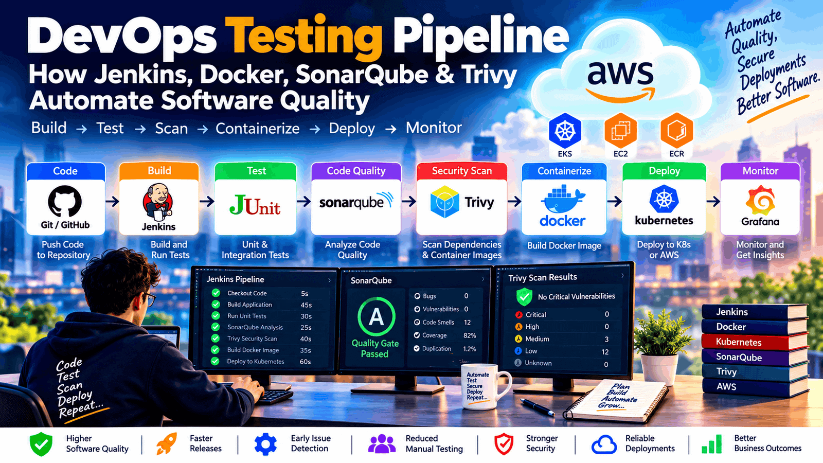 DevOps testing pipeline